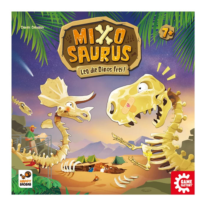 Board Game ''Mixosaurus''. German Language