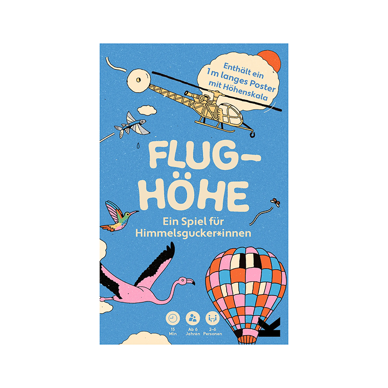 ''Flughöhe'' Game. German Language