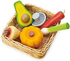 Play Food ''Vegetable'' Basket