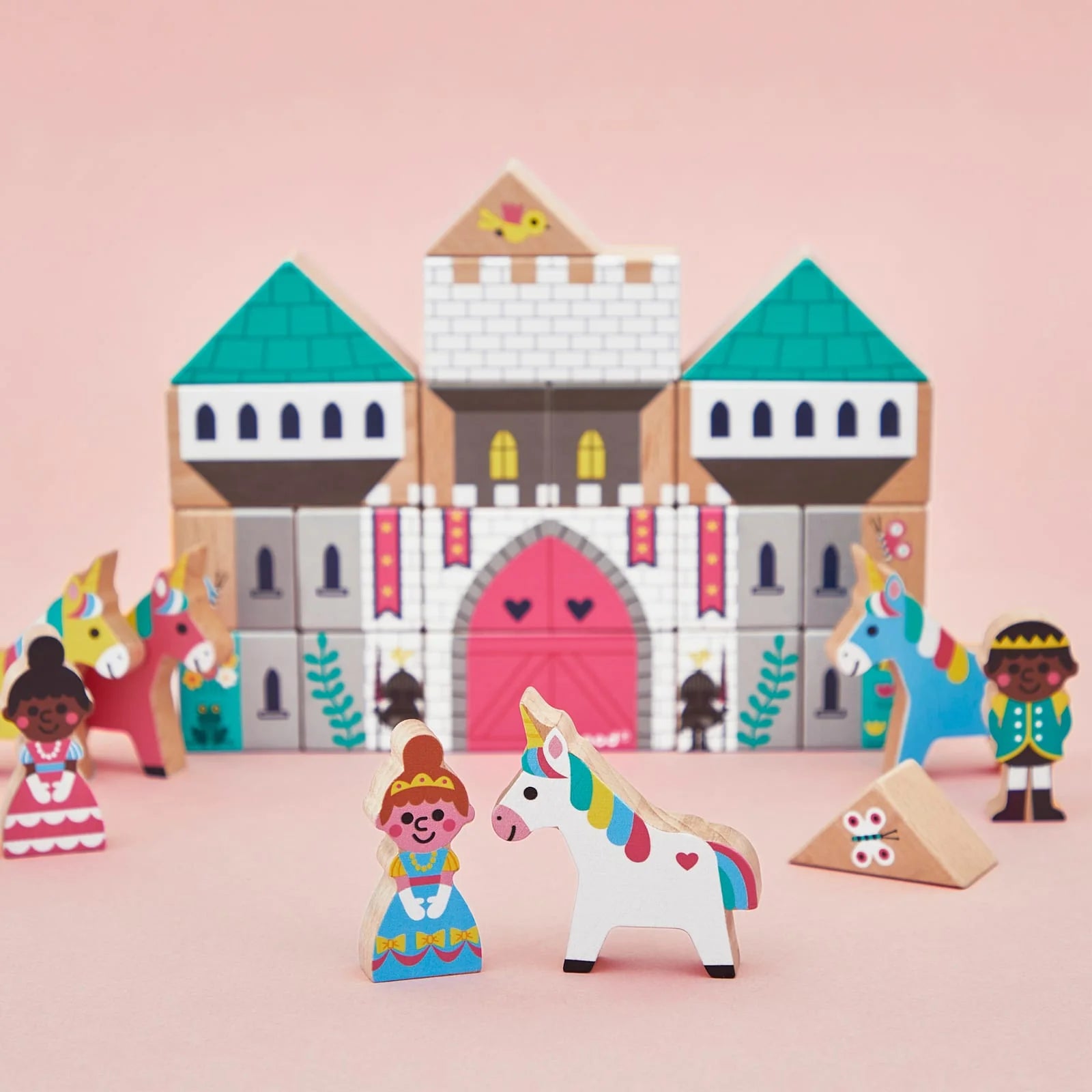 Wooden Blocks Set. Enchanted Kingdom - Image 2