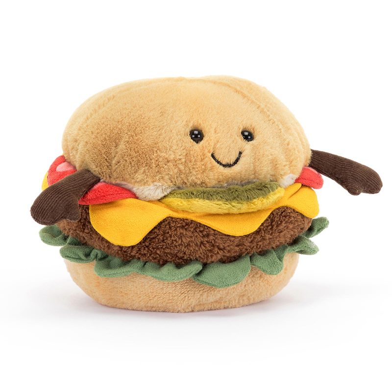 Jellycat ''Amuseables Burger'' Soft Toy