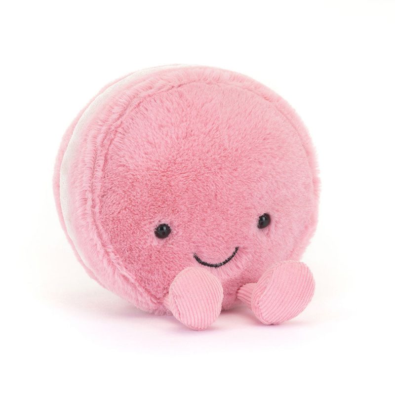 Jellycat ''Amuseables Mia Macaron Framboise'' Soft Toy