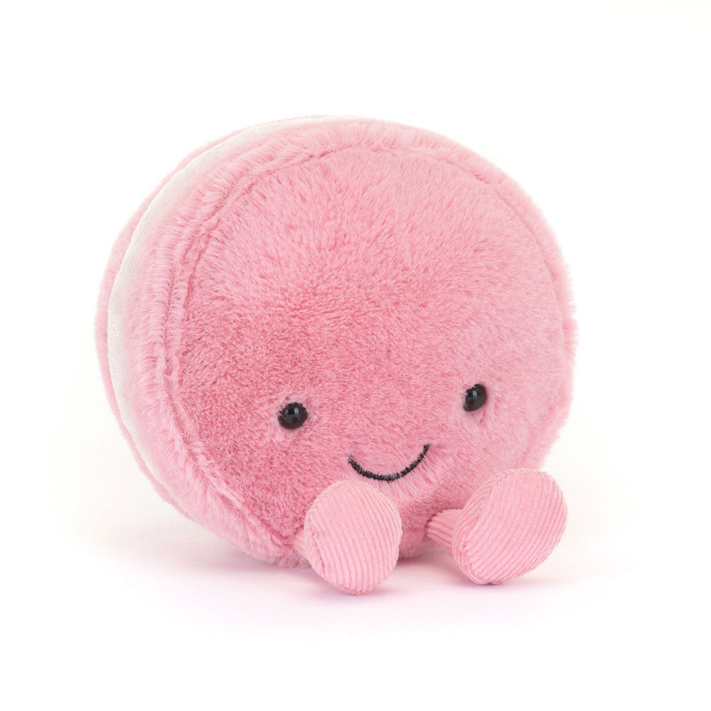 Jellycat ''Amuseables Mia Macaron Framboise'' Soft Toy