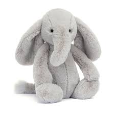 Jellycat ''Bashful Luxe Elephant Thuddeus''