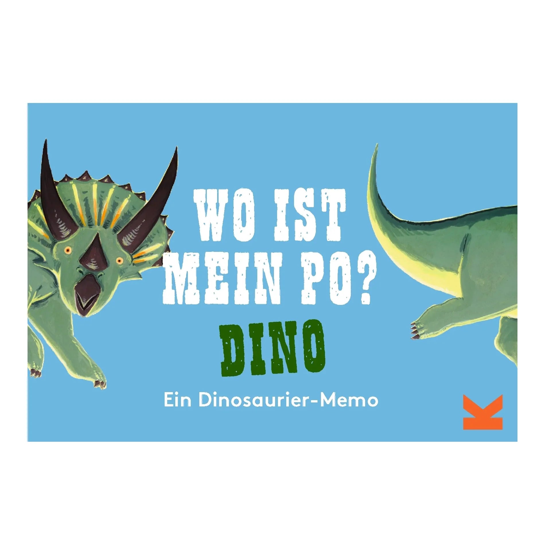 ''Wo ist mein Po? Dino'' Game. German Language