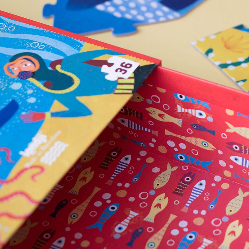 36 Piece Puzzle ''My Big Blue Puzzle'' - Image 5