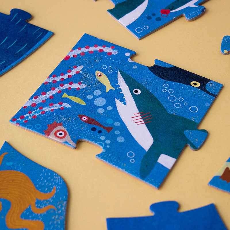 36 Piece Puzzle ''My Big Blue Puzzle'' - Image 6