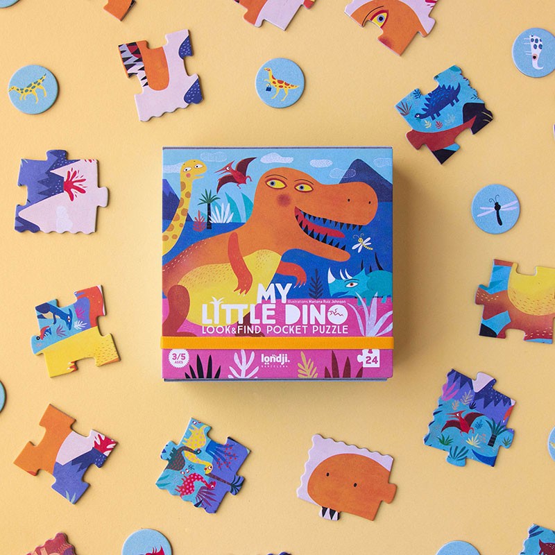 24 Piece Puzzle ''My Little Dino''