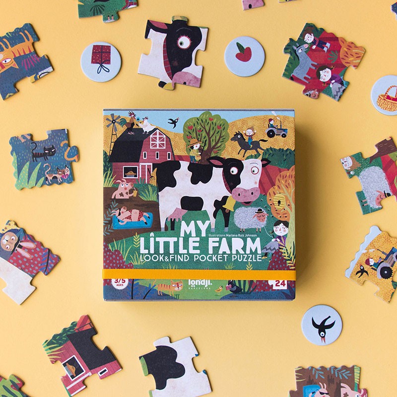 24 Piece Puzzle ''My Little Farm''