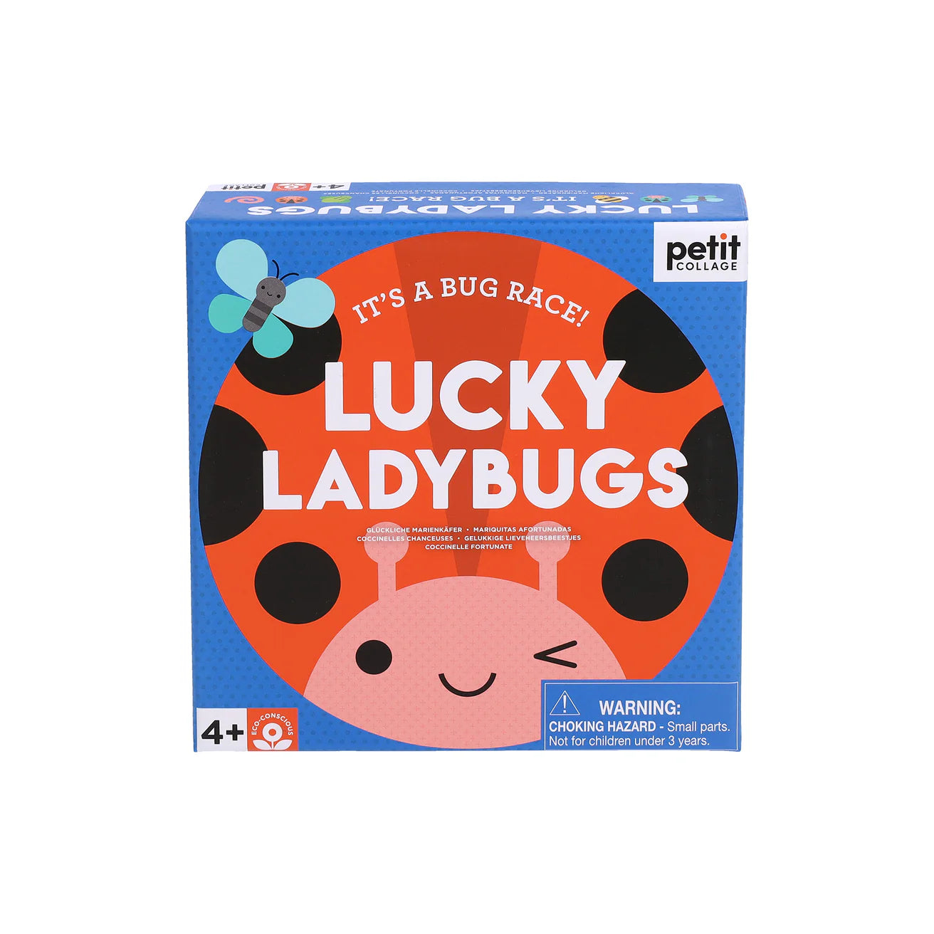 Board Game. Lucky Ladybugs