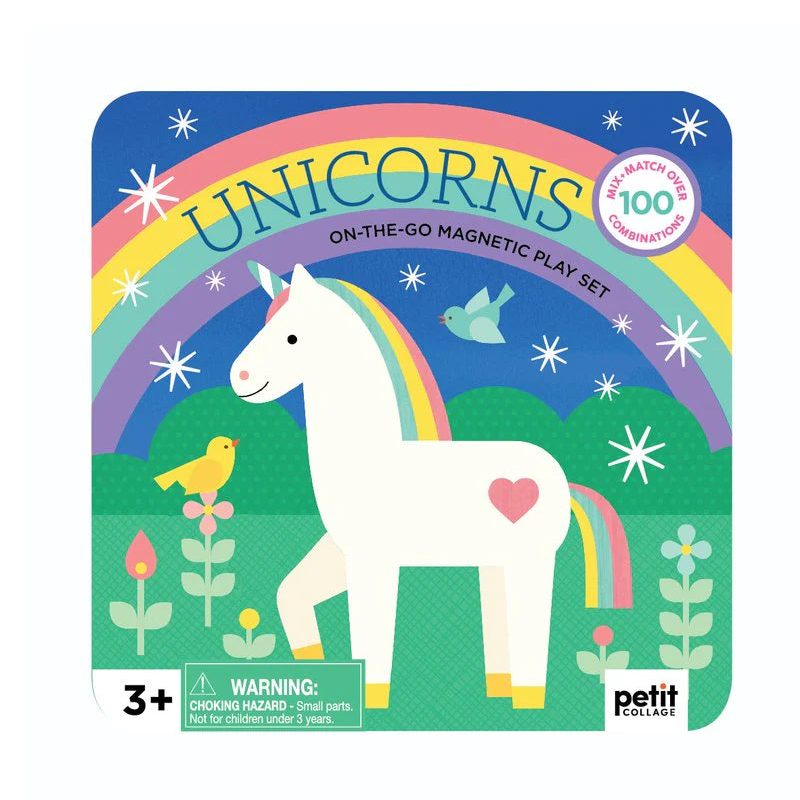 Magnetic Set On-The-Go Game. Unicorn