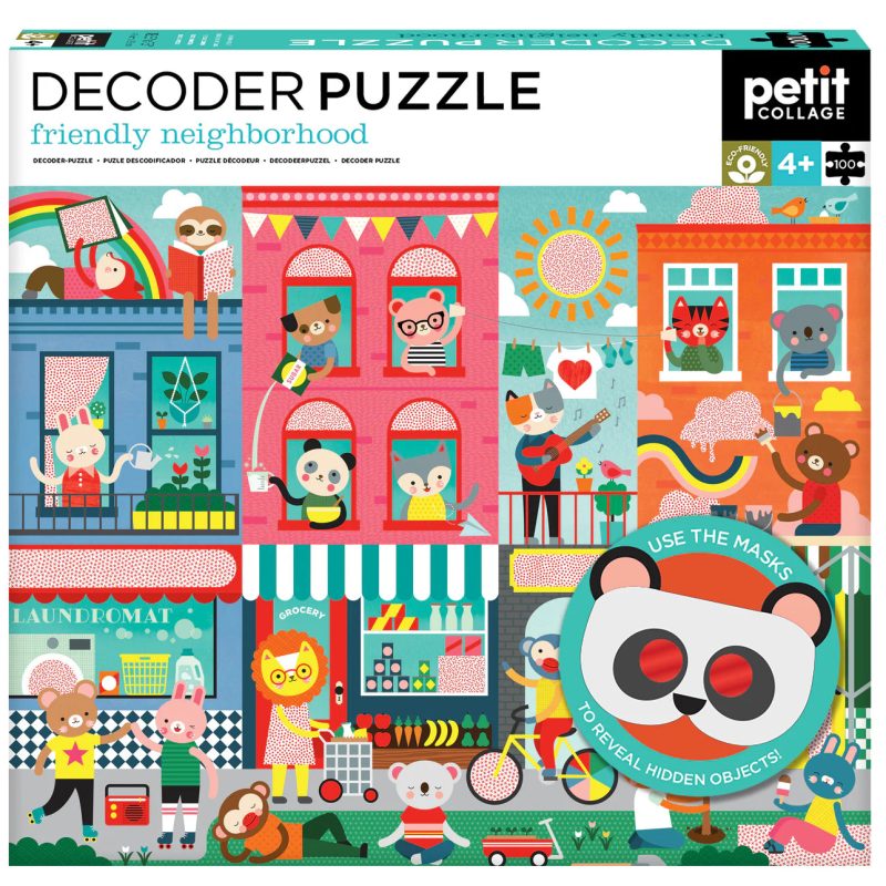 Friendly Neighbourhood. 100 Piece Decoder Puzzle