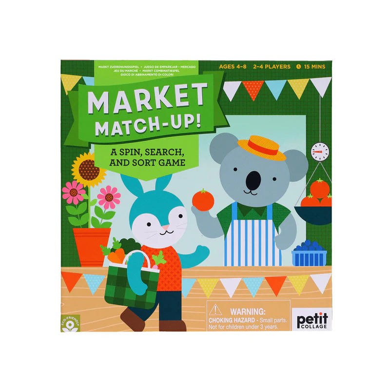Board Game. Market Match Up
