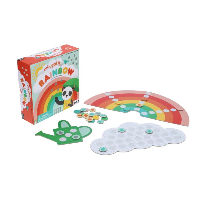 Co-Operative Game. Rain Rain Rainbow