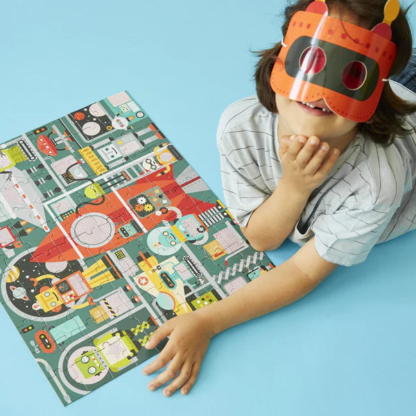 Robot Factory. 100 Piece Decoder Puzzle - Image 4