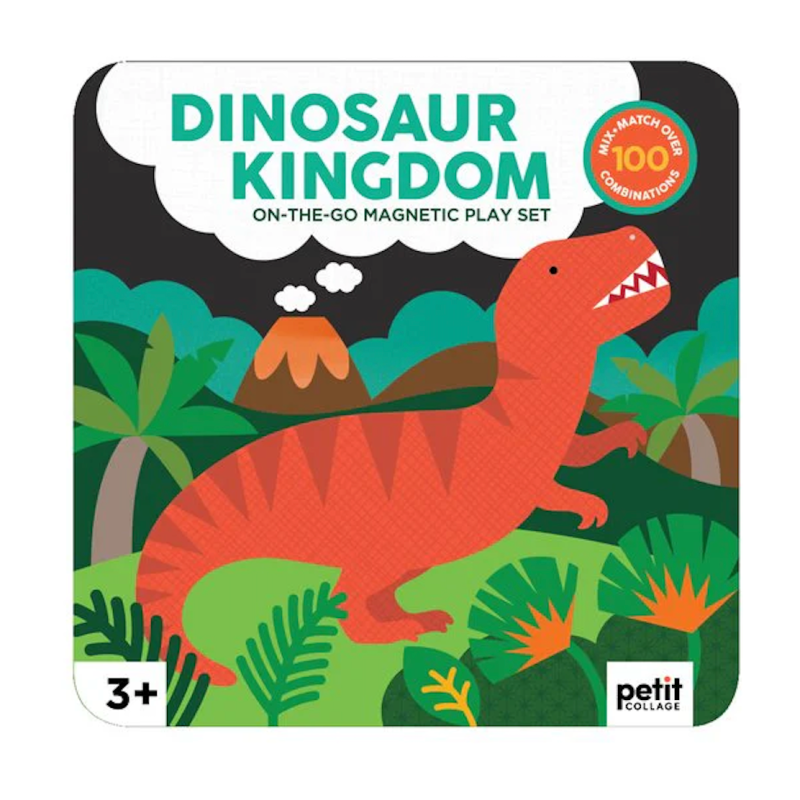 Magnetic Set On-The-Go Game. Dinosaur Kingdom