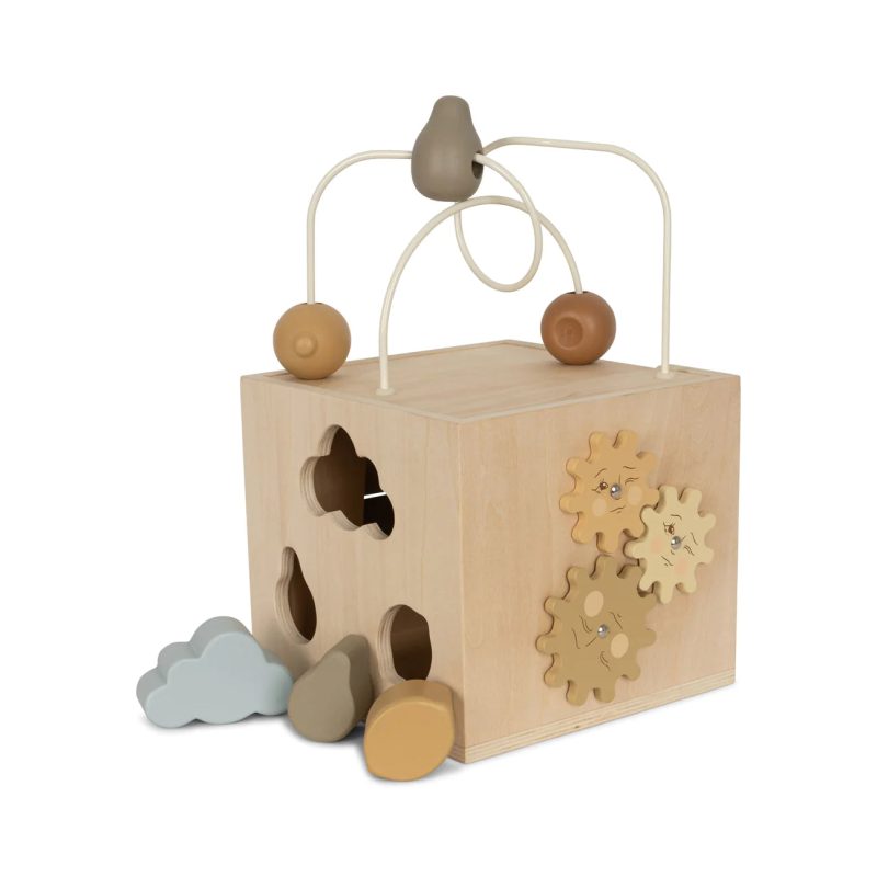Wooden Activity Cube