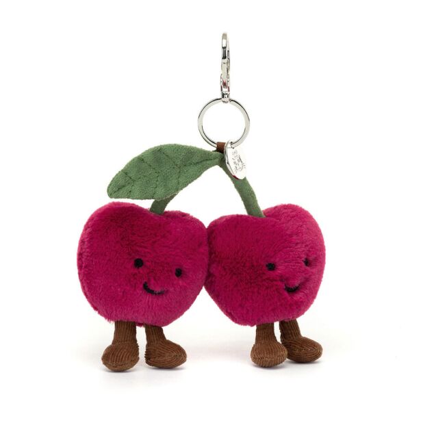 Jellycat ''Amuseable Cherries Bag Charm''