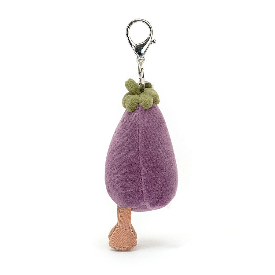 Jellycat ''Vivacious Vegetable Aubergine Bag Charm'' - Image 3