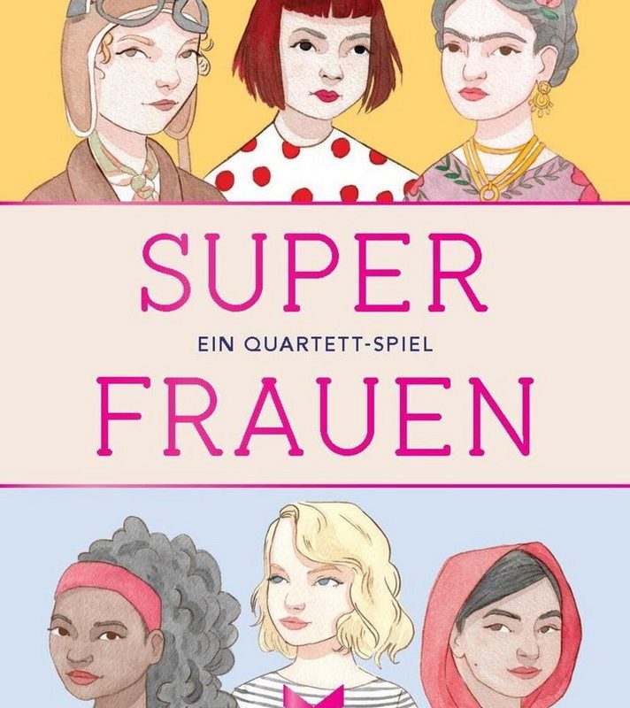''Super Frauen'' Card Game. German Language