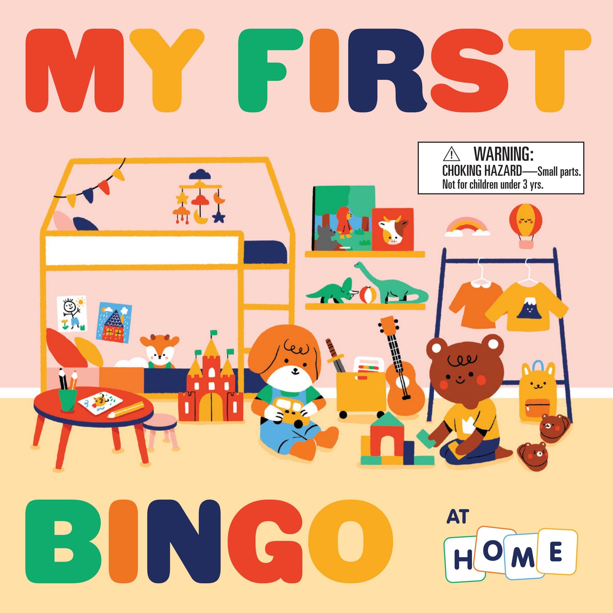 ''My First Bingo At Home'' Game. English Language