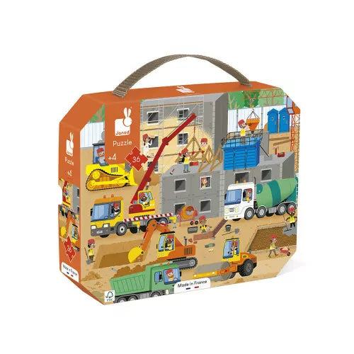 36 Piece Puzzle ''Construction Site''