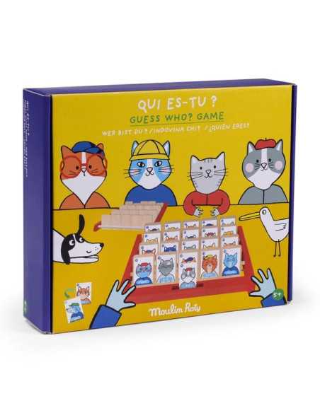 Wooden Game ''Guess Who?''